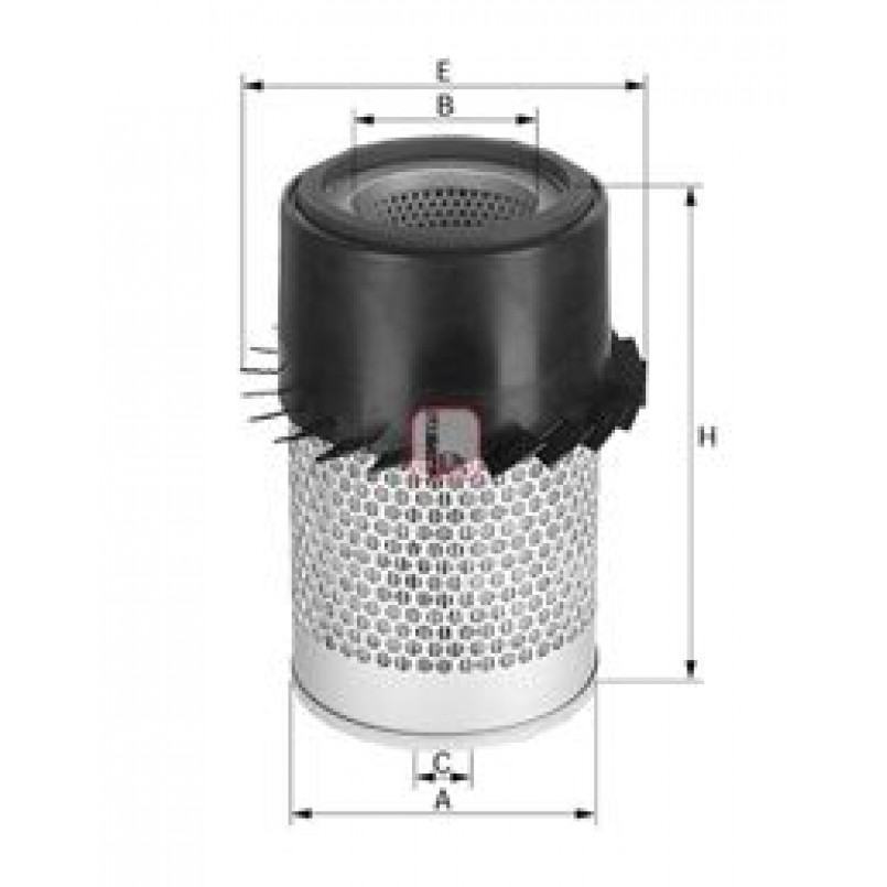 S 5850 A SOFIMA Фільтр повітря